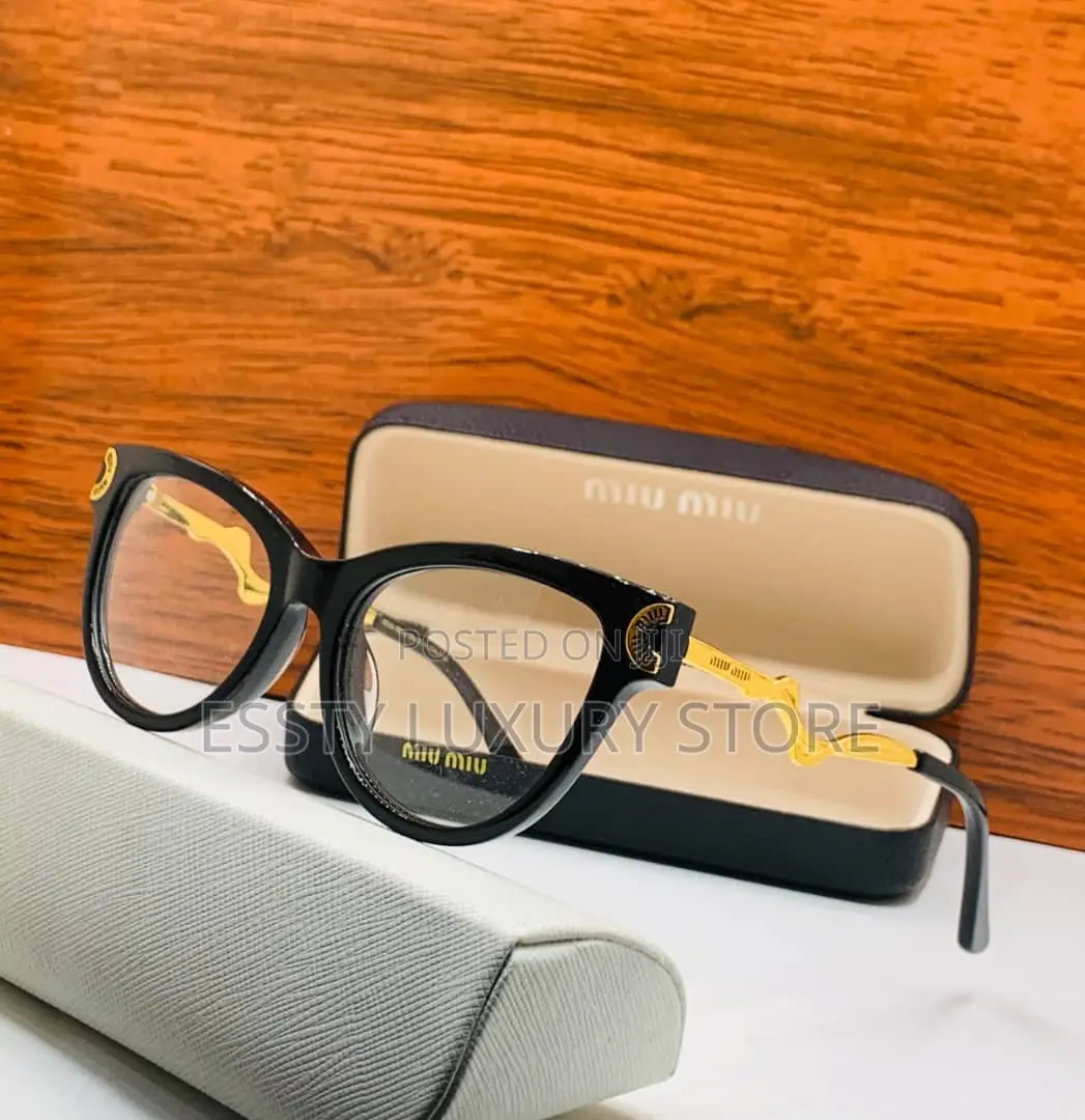High Quality Luxury Miu Miu Female Glasses