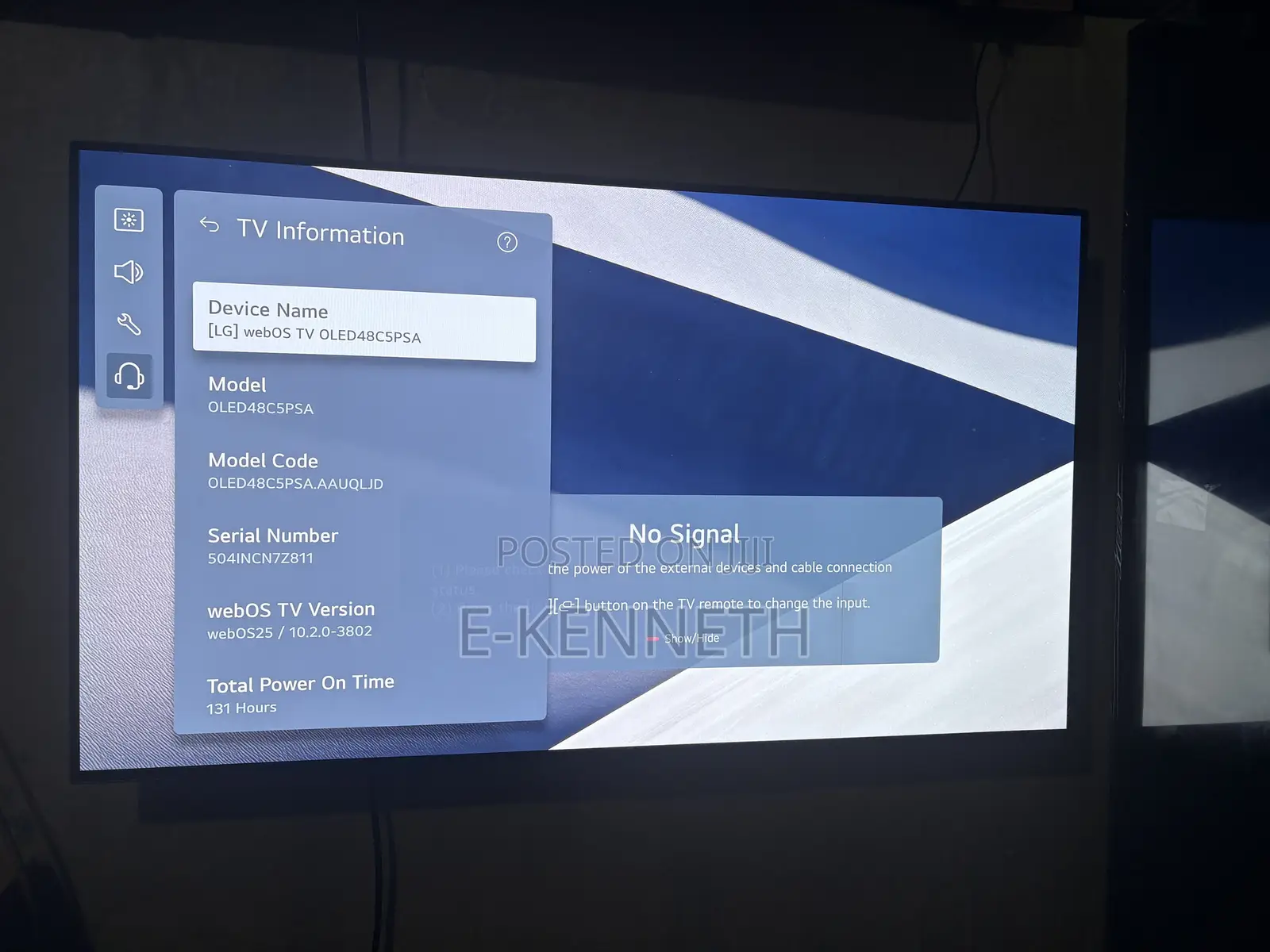 LG 48” Inches C5 Oled Evo 4k Smart TV