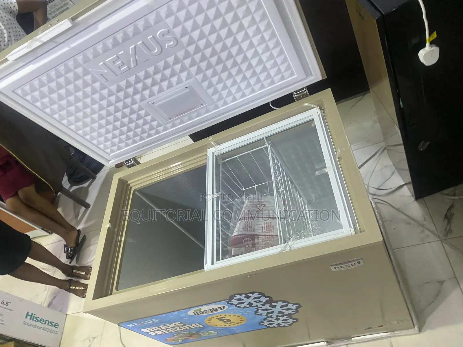 Home-Friendly Nexus NX-265HEI 207L Inverter Chest Freezer