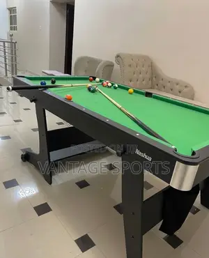 6FT 3-in-1 SnookerTable With TableTennis, Dining Top & Free Dart Board