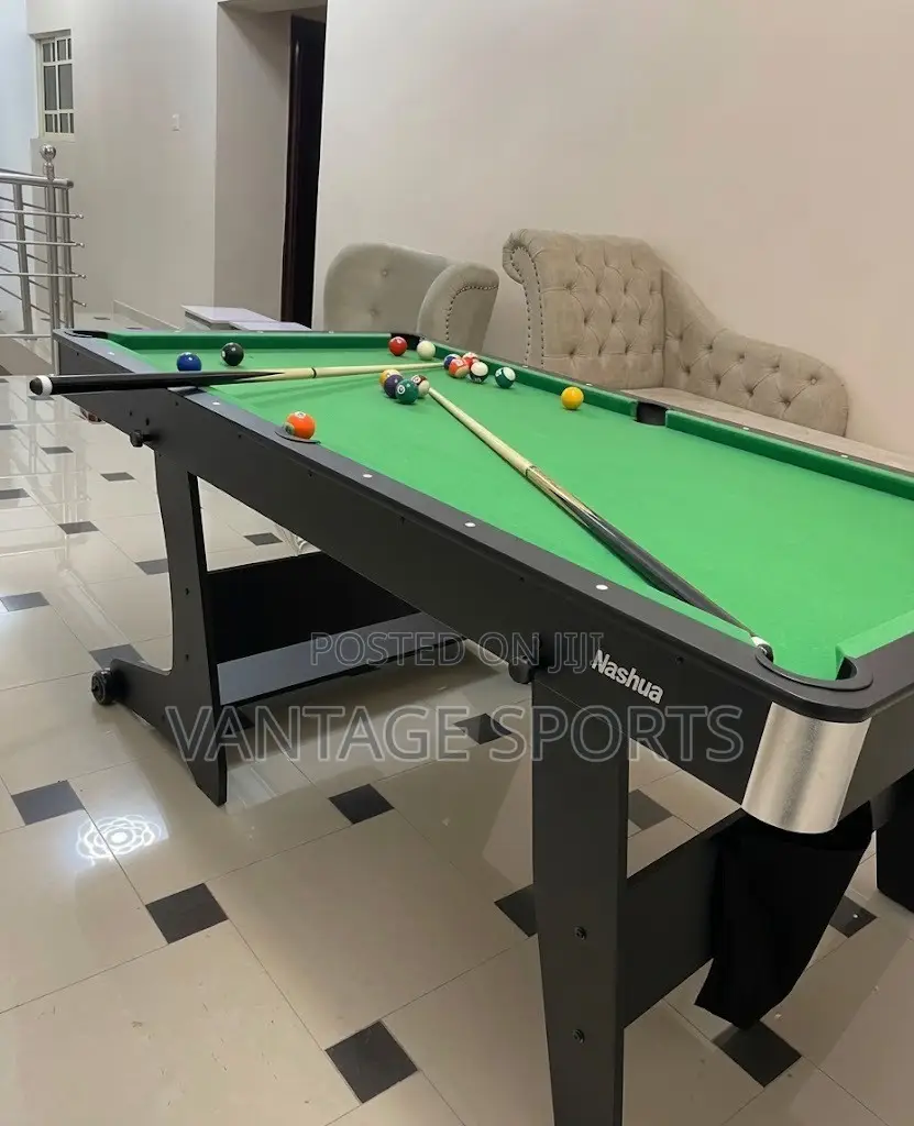 6FT 3-in-1 SnookerTable With TableTennis, Dining Top & Free Dart Board