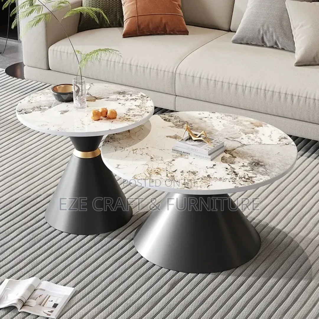 2in1 Round Cone Base Center Table