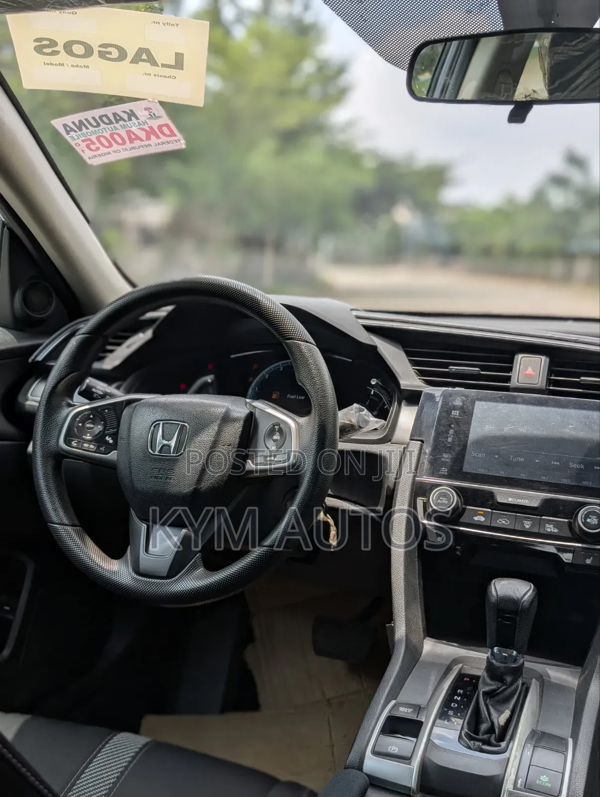 Honda Civic LX Sedan 2018 Gray