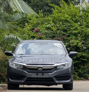 Honda Civic LX Sedan 2018 Gray