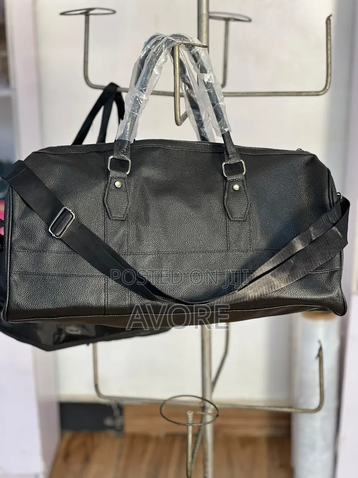 Leather Duffel Bag