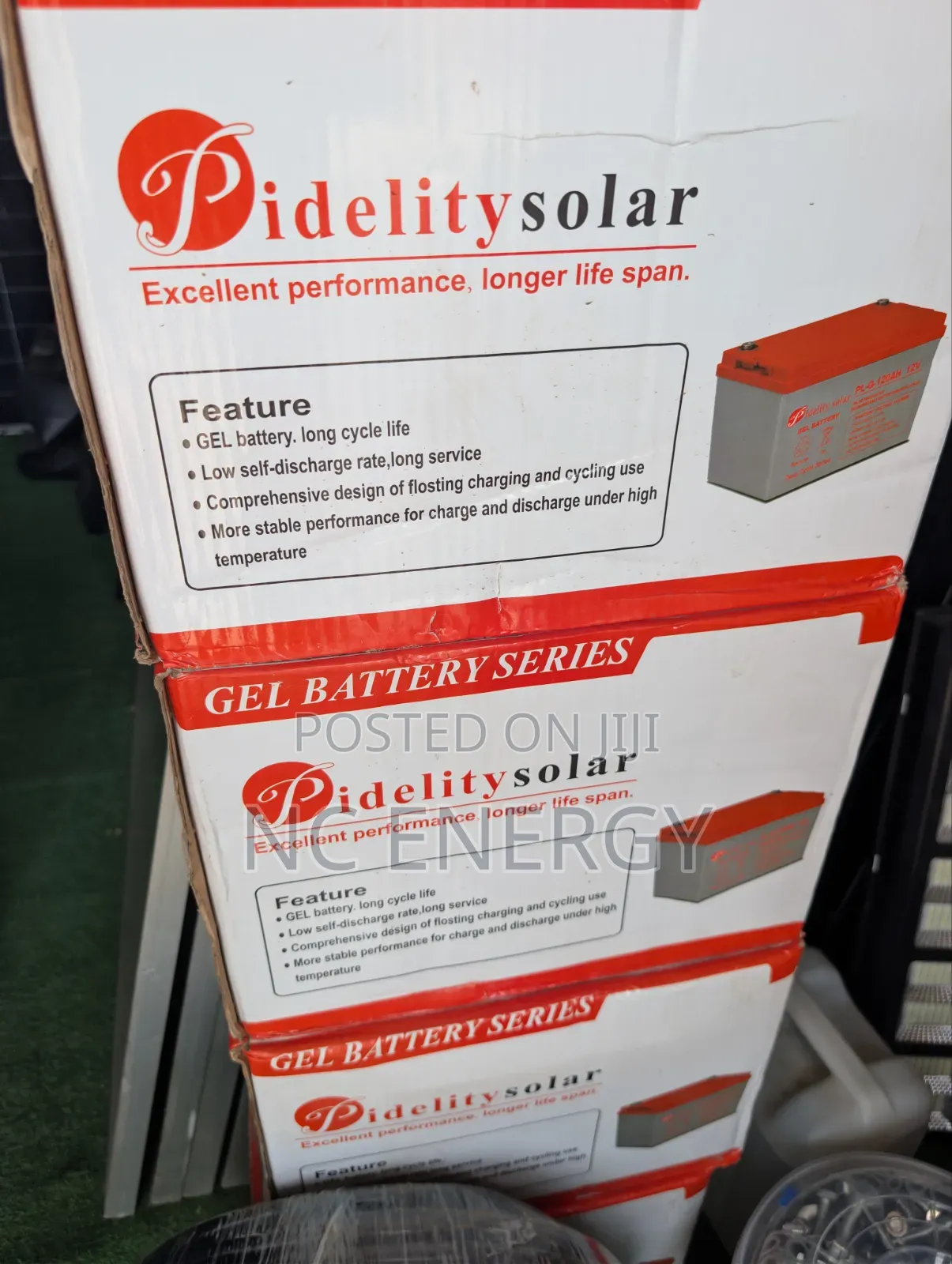 12v /120Ah Dry Cell Battery
