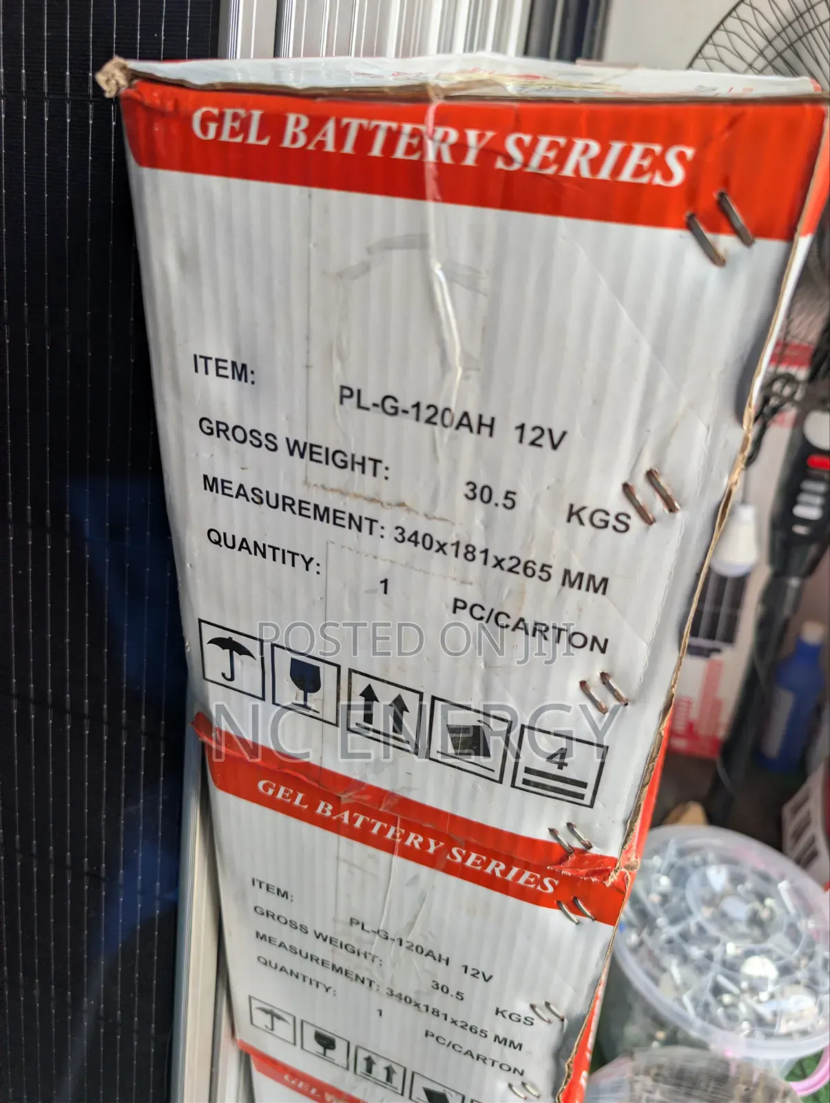 12v /120Ah Dry Cell Battery