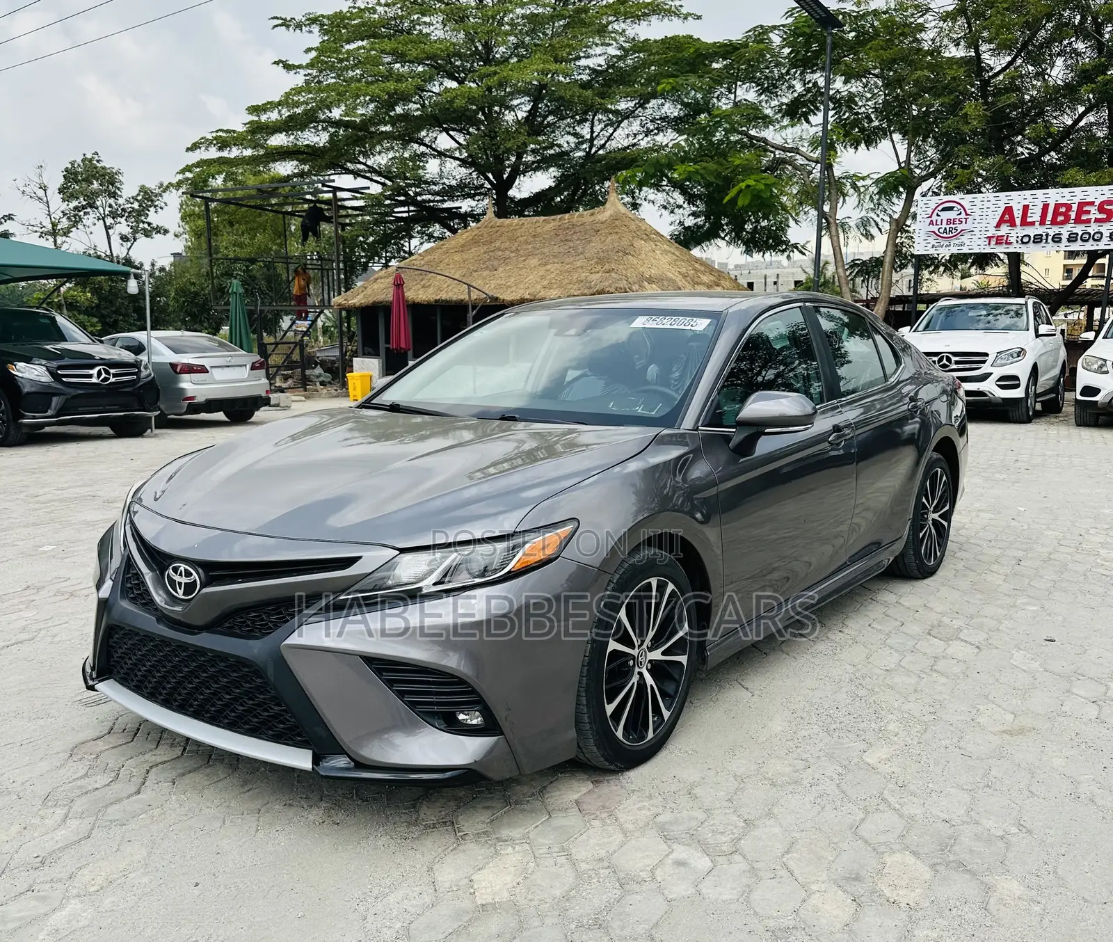 Toyota Camry SE (2.5L 4cyl 8A) 2019 Gray