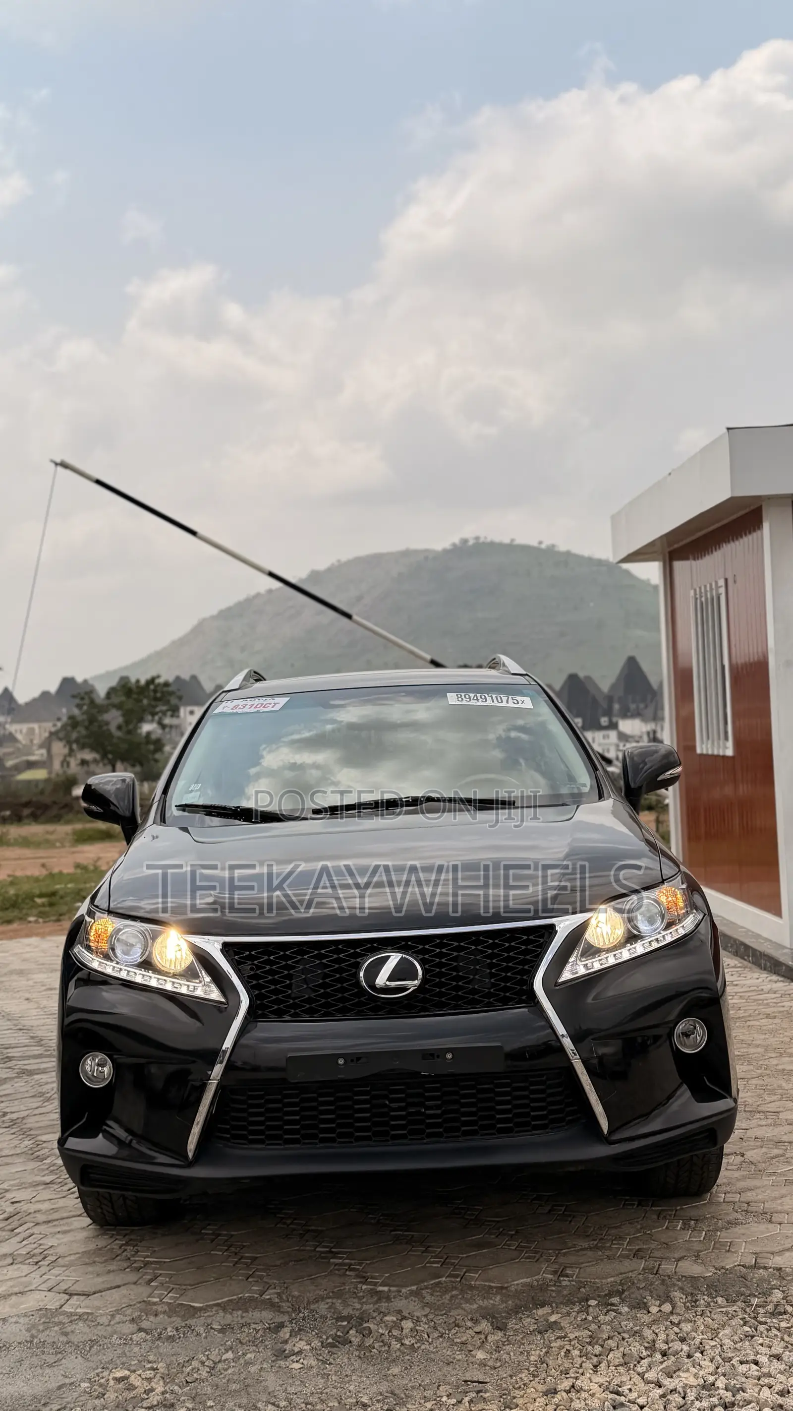 Lexus RX 350 FWD 2012 Black