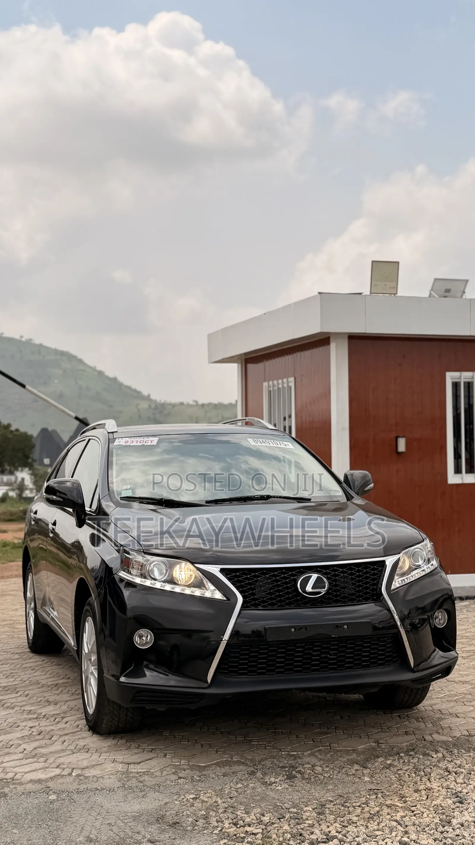 Lexus RX 350 FWD 2012 Black