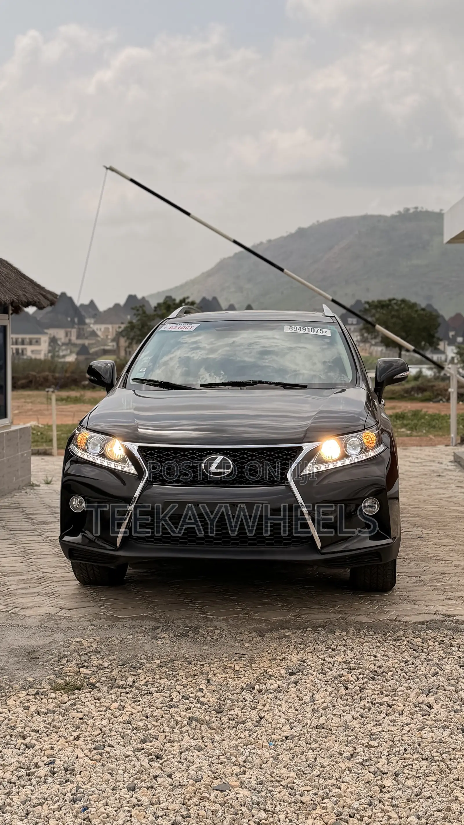 Lexus RX 350 FWD 2012 Black