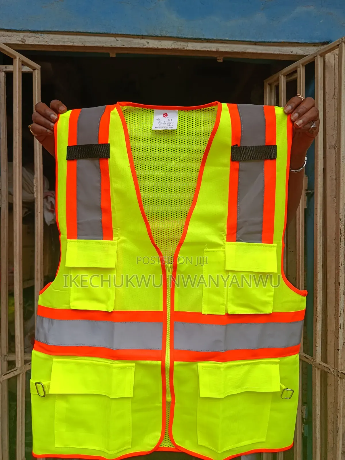Reflective Jacket Lemon
