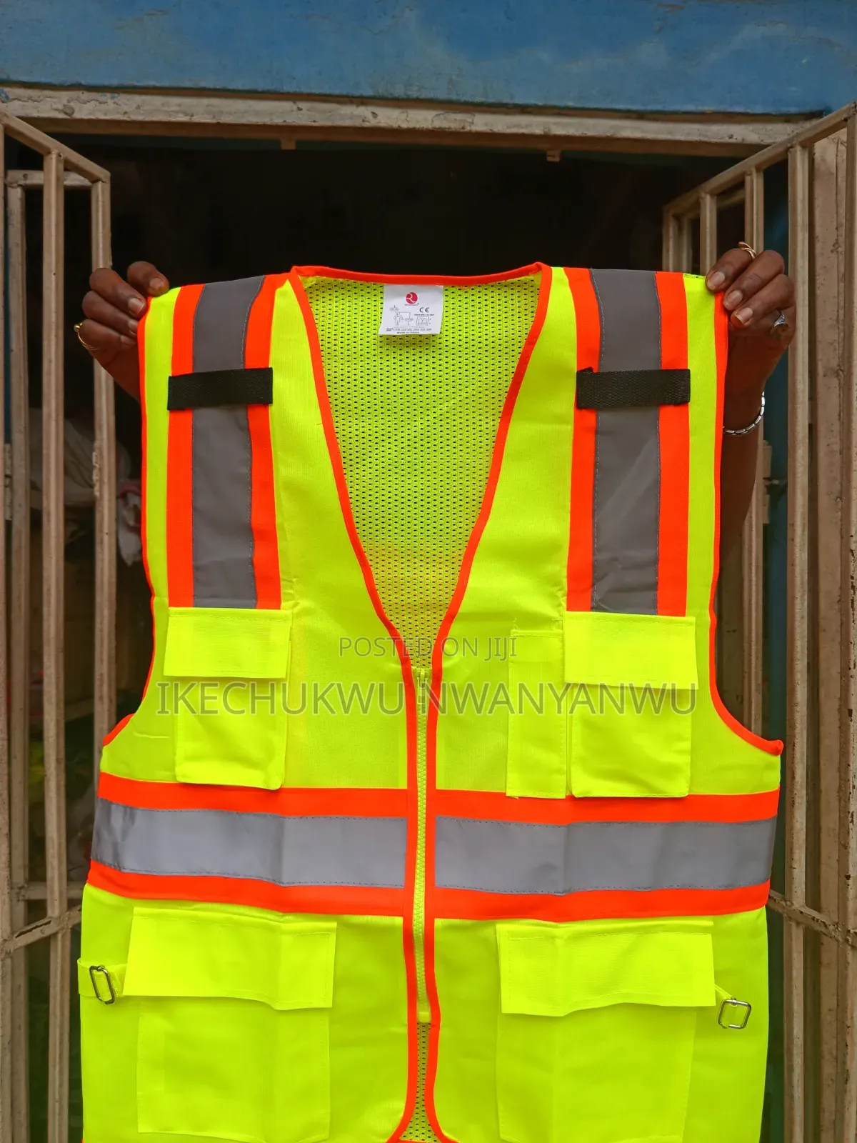 Reflective Jacket Lemon