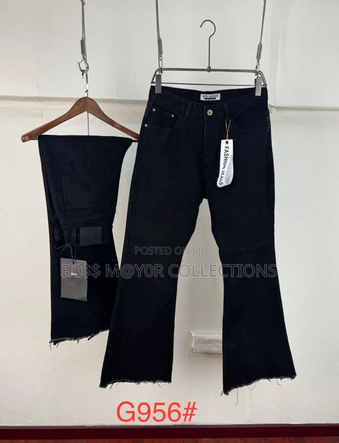 Men's Black Baggy Jeans