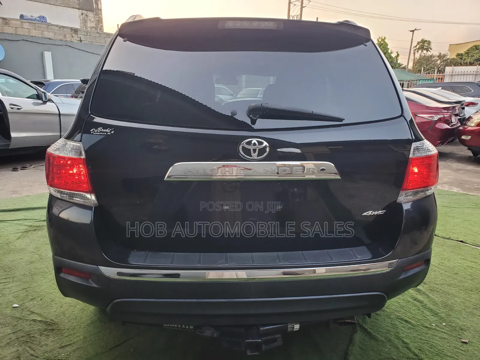 Toyota Highlander Limited 2012 Black