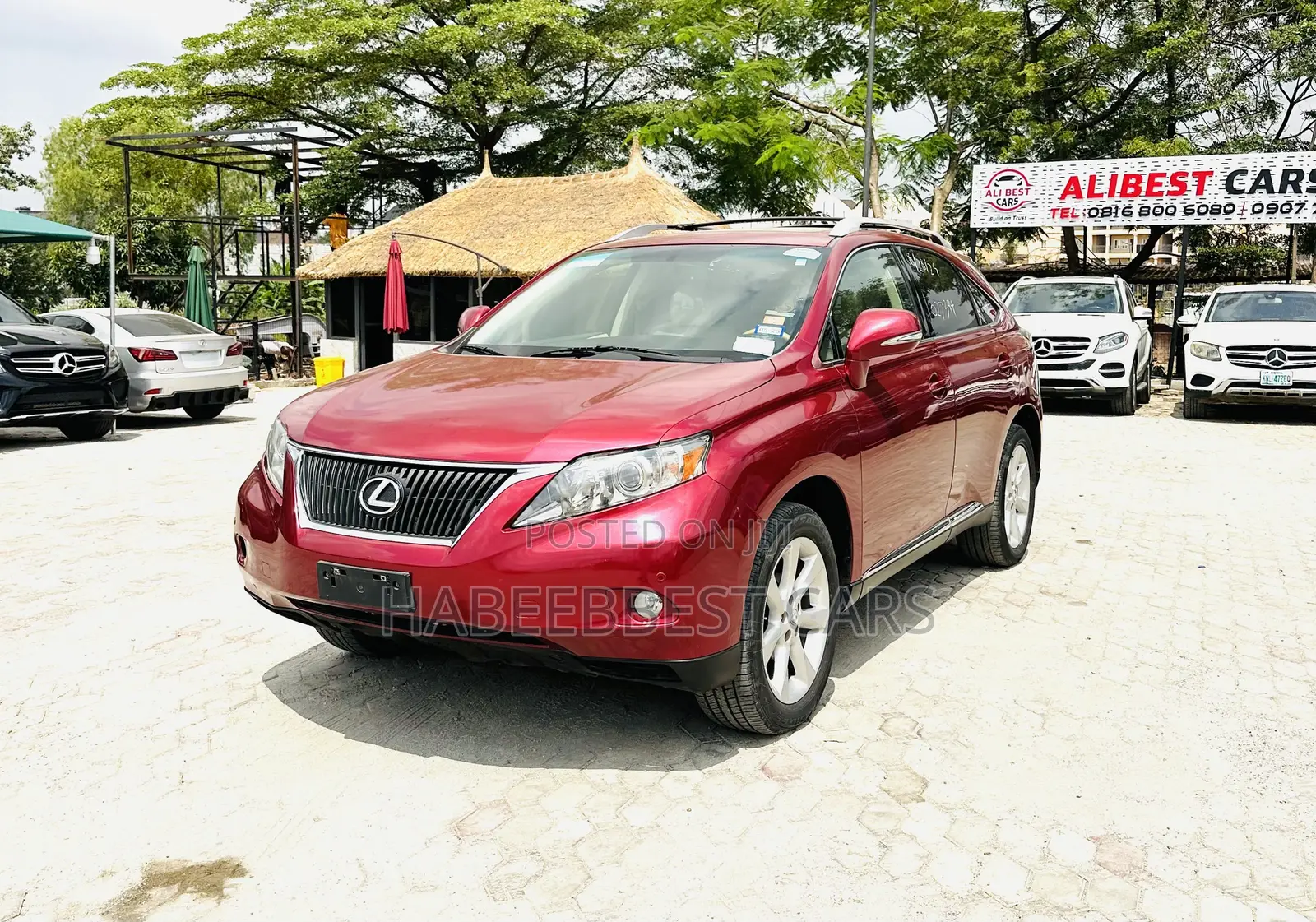 Lexus RX 350 2010 Maroon