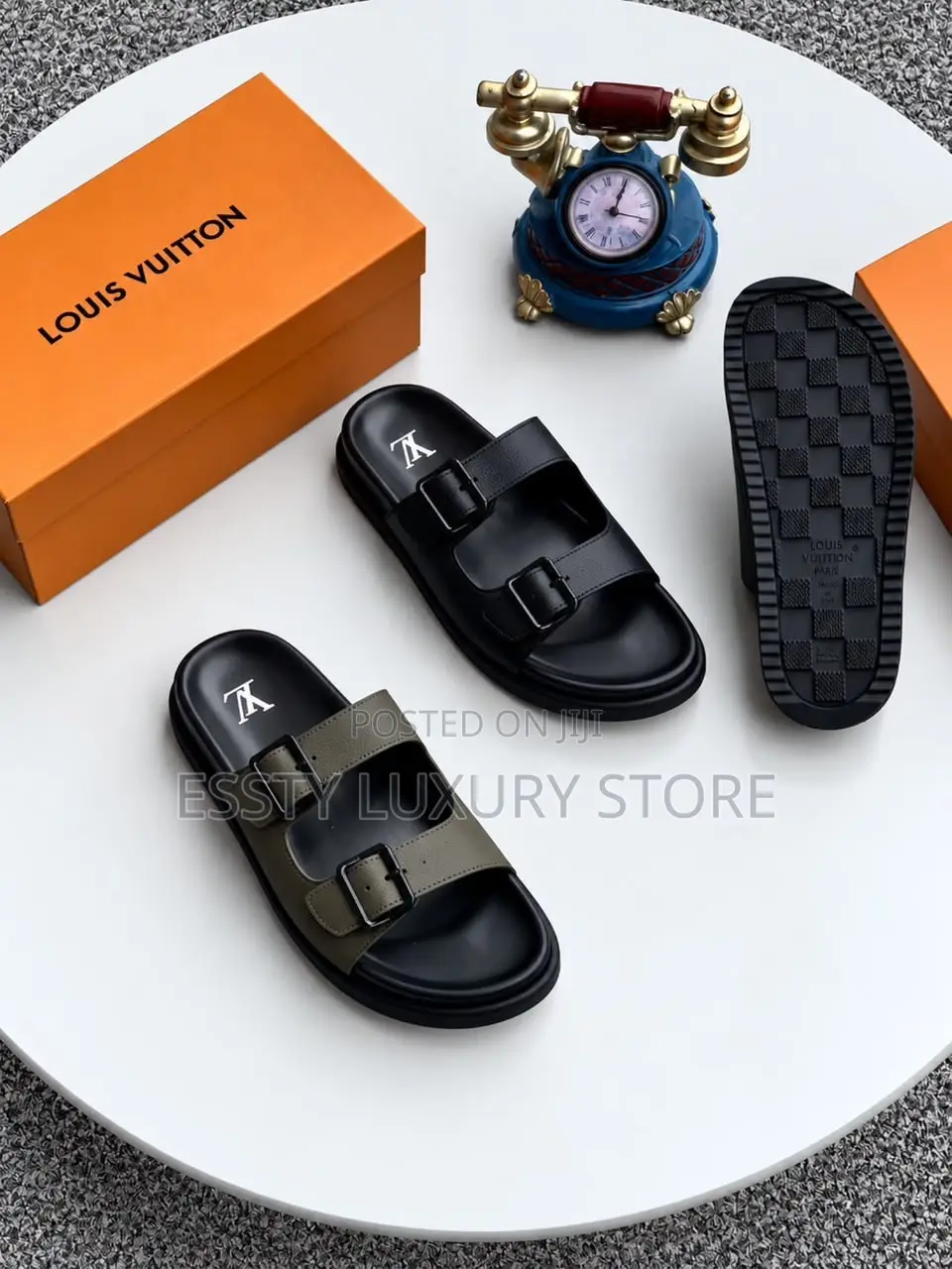 High Quality Luxury Louis Vuitton Double Belt