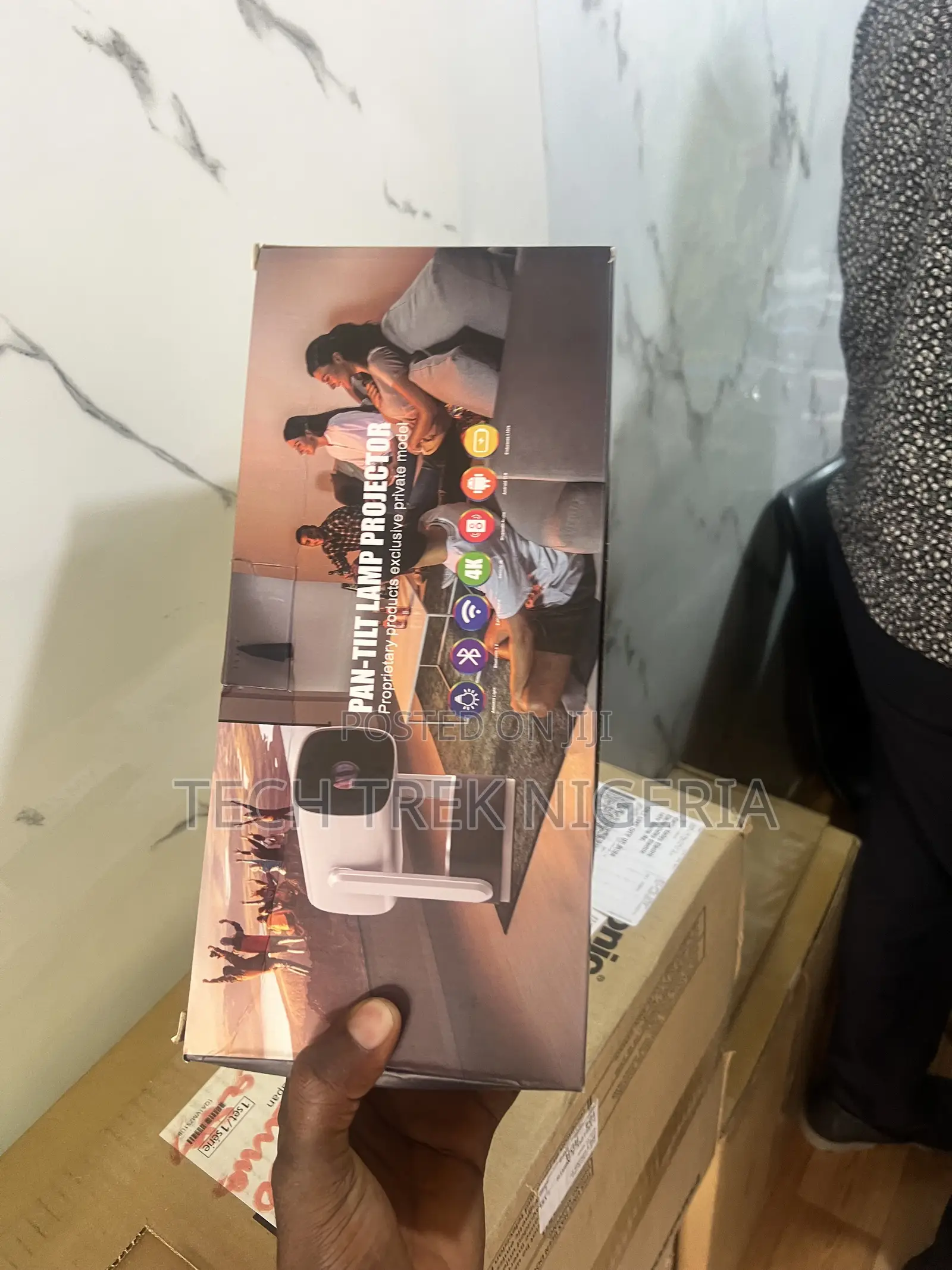 Pan-Tilt Lamp Projector