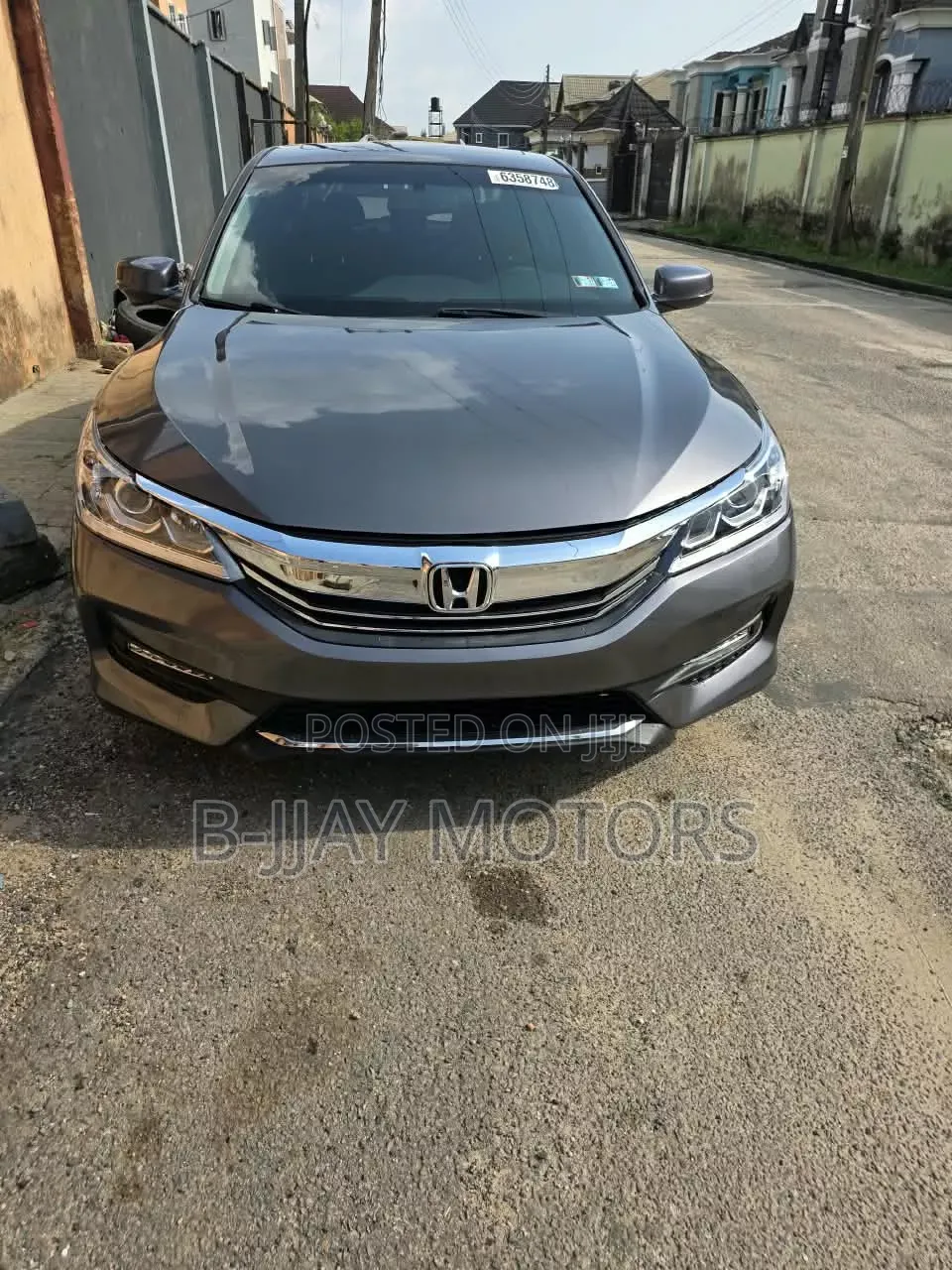 Honda Accord EX-L V6 4dr Sedan FWD (3.5L 6cyl 6A) 2017 Gray