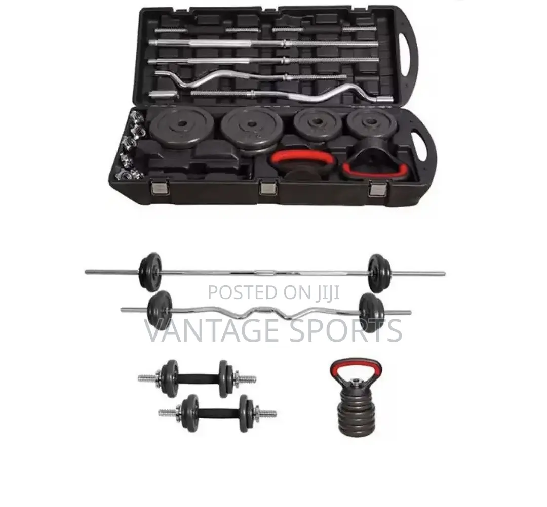 55kg Dumbbell Set With Free Training Gloves- Payment on Delivery