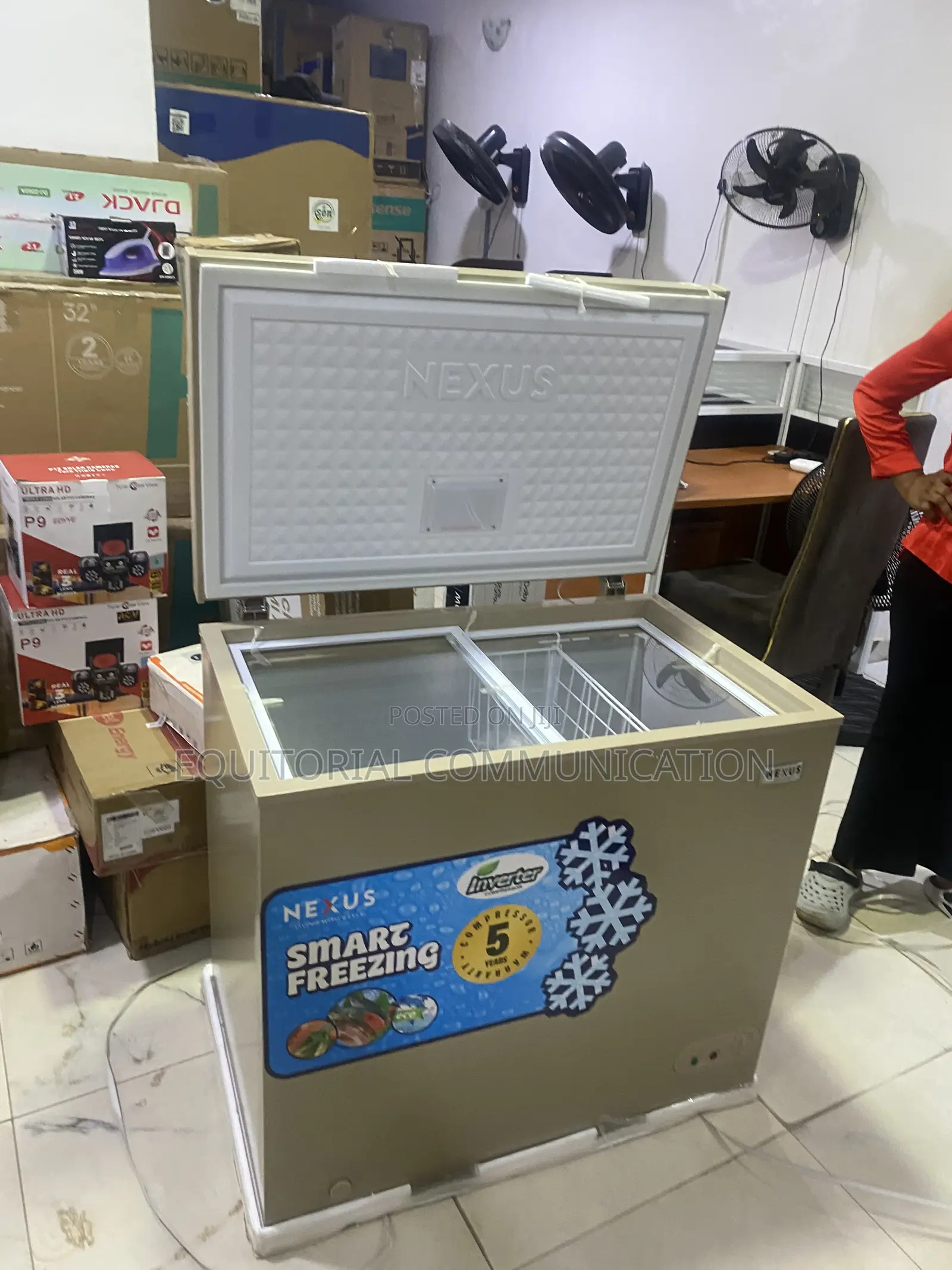 Nexus NX-265HEI 207L Inverter Chest Freezer for Long-Term Storage