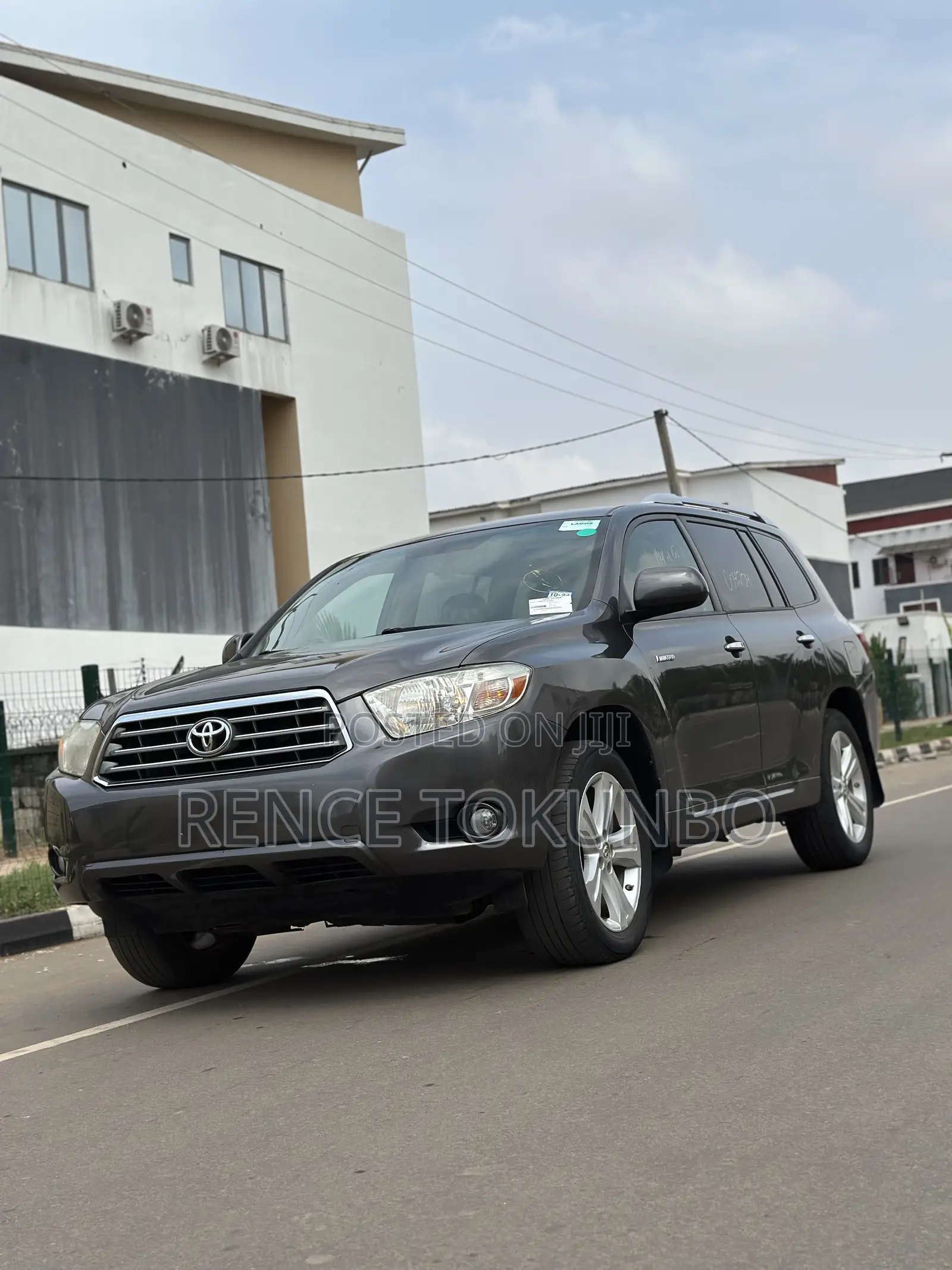 Toyota Highlander Limited 2008 Gray
