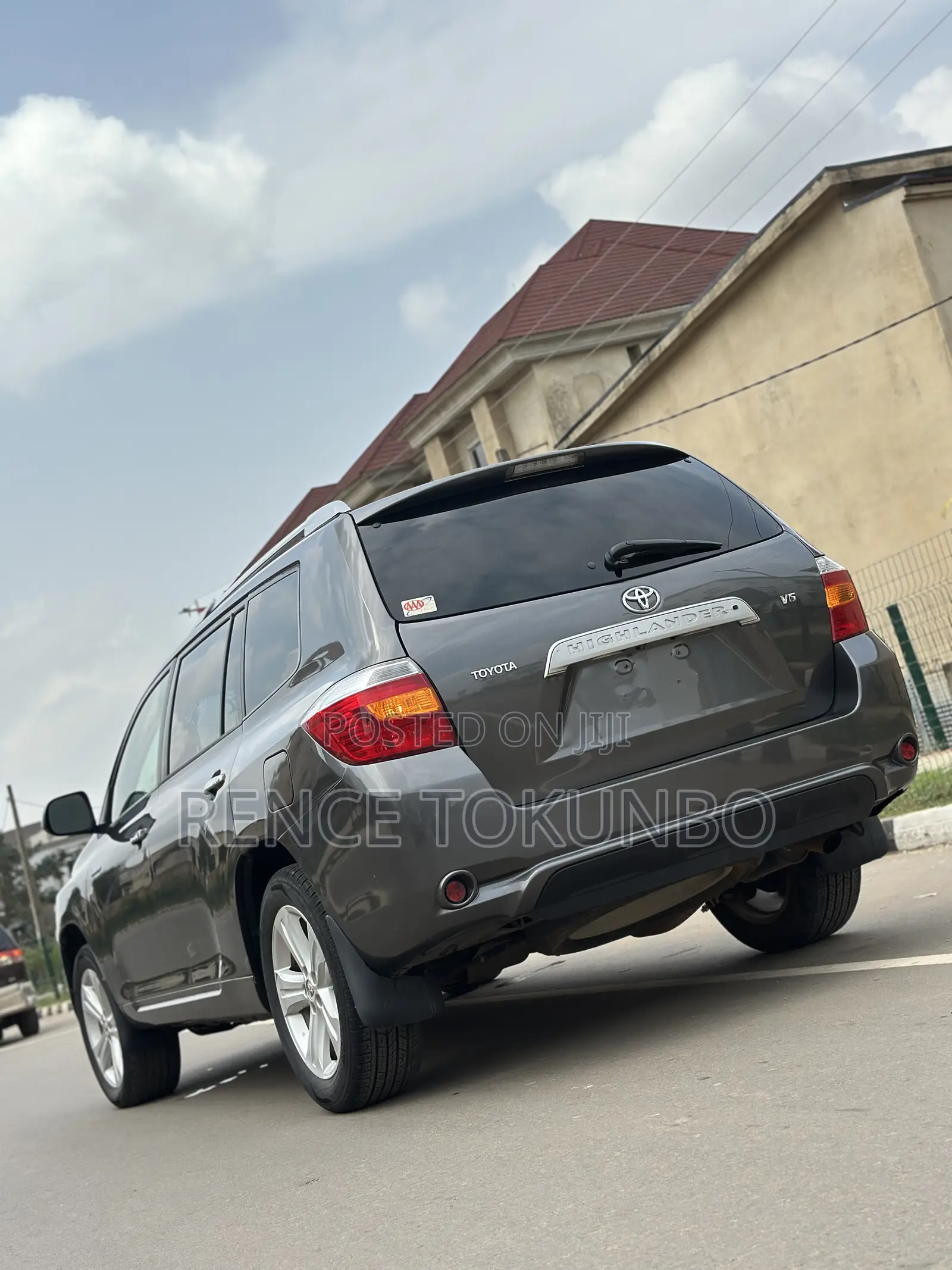 Toyota Highlander Limited 2008 Gray