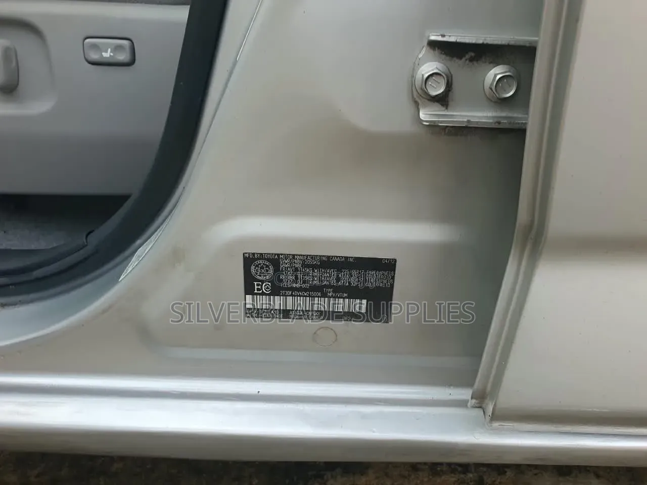 Toyota RAV4 2012 Gray