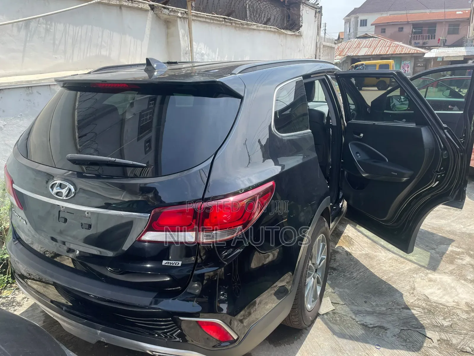 Hyundai Santa Fe Limited AWD 2017 Black