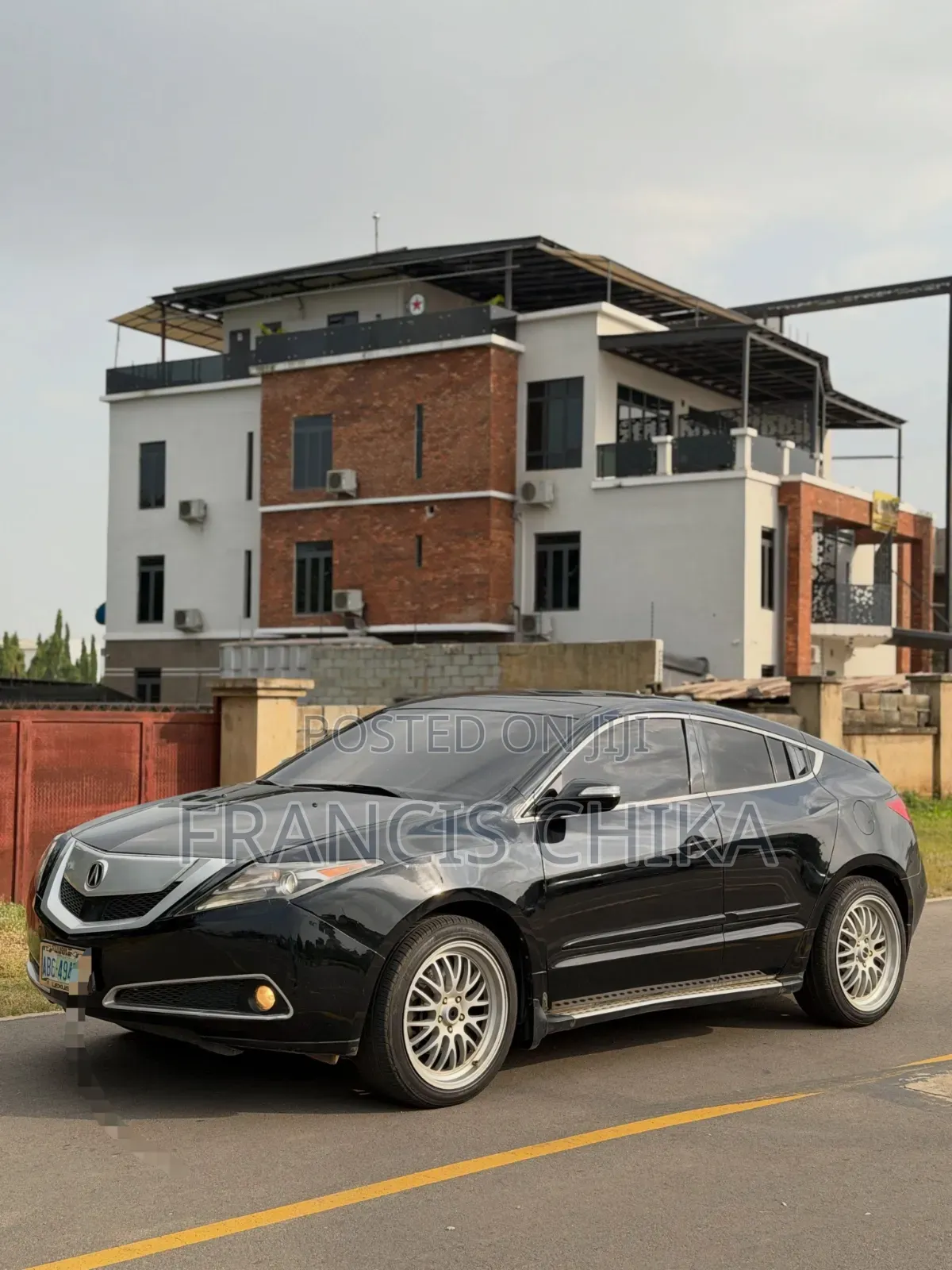 Acura ZDX Base AWD 2012 Black