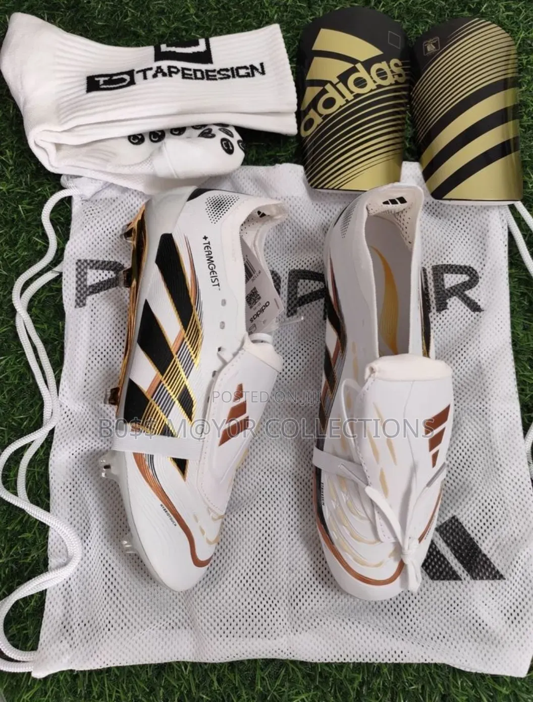 Adidas Predator Elite Fold-Over Tongue FG +Teamgeist Football Boots