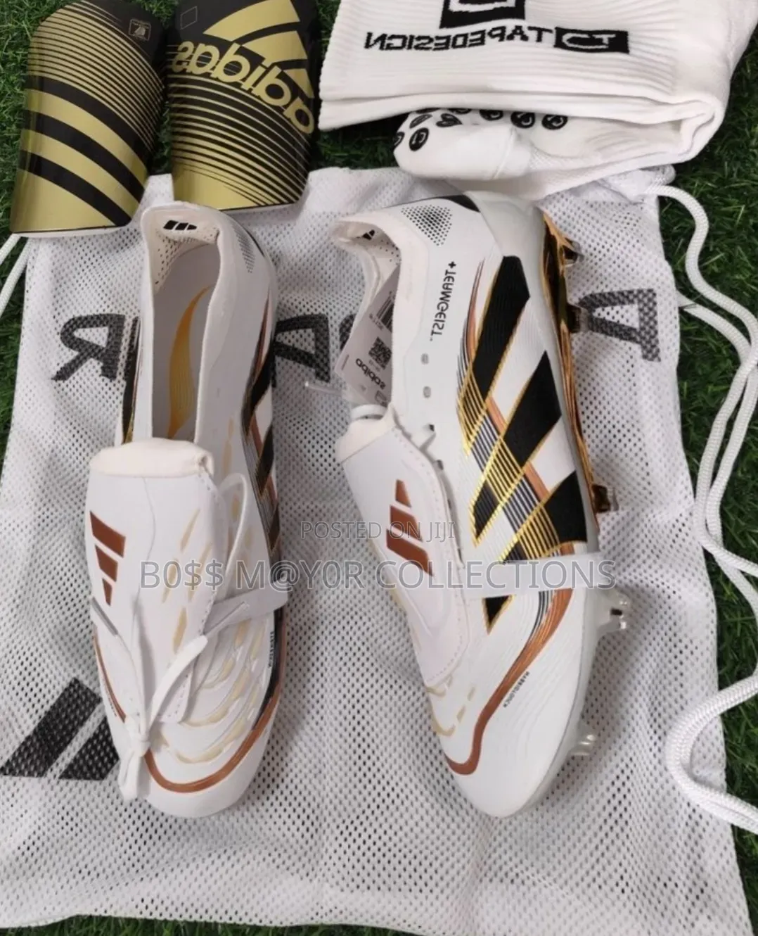 Adidas Predator Elite Fold-Over Tongue FG +Teamgeist Football Boots