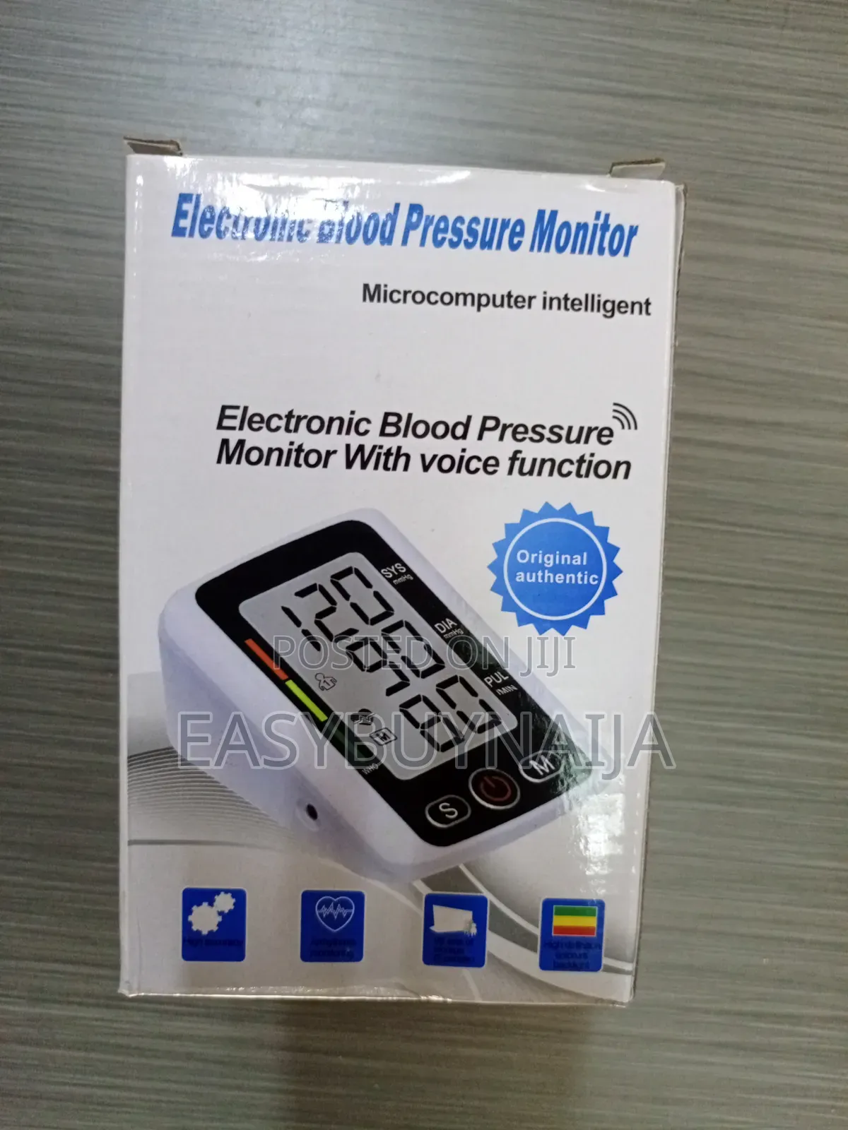 Blood Pressure Monitor With Voice