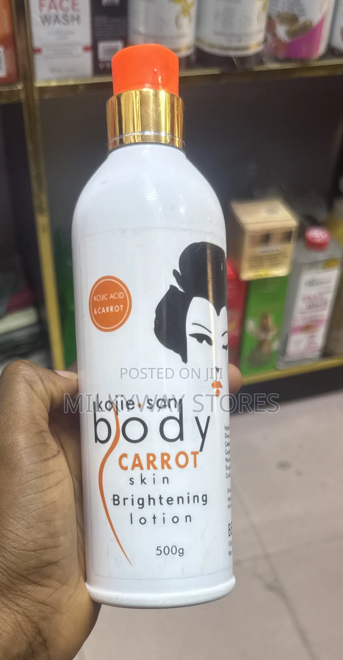Kojie San Body Carrot Skin Brightening Lotion