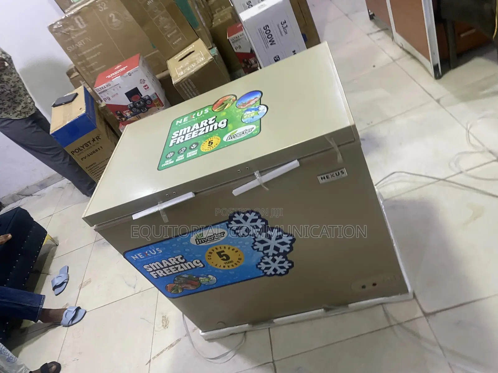Nexus NX-265HEI 207L Inverter Chest Freezer for Long-Term Storage