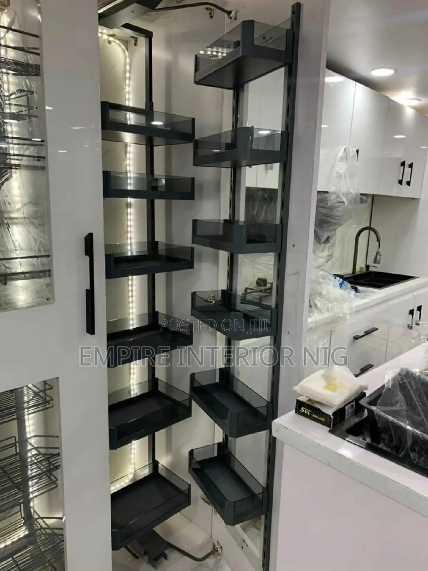 Luxury Glass Pantry