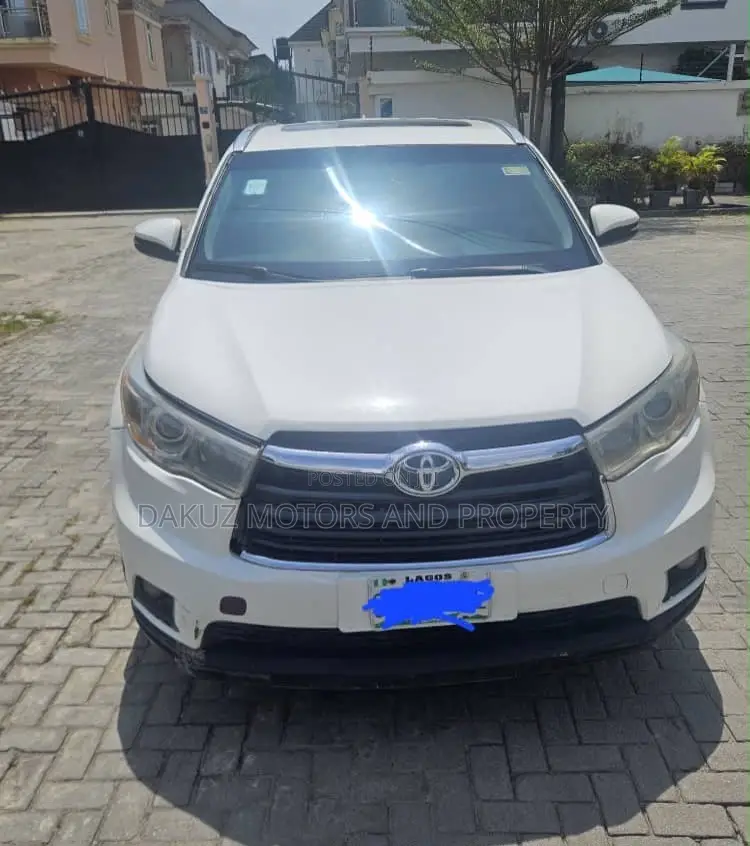 Toyota Highlander 2015 White