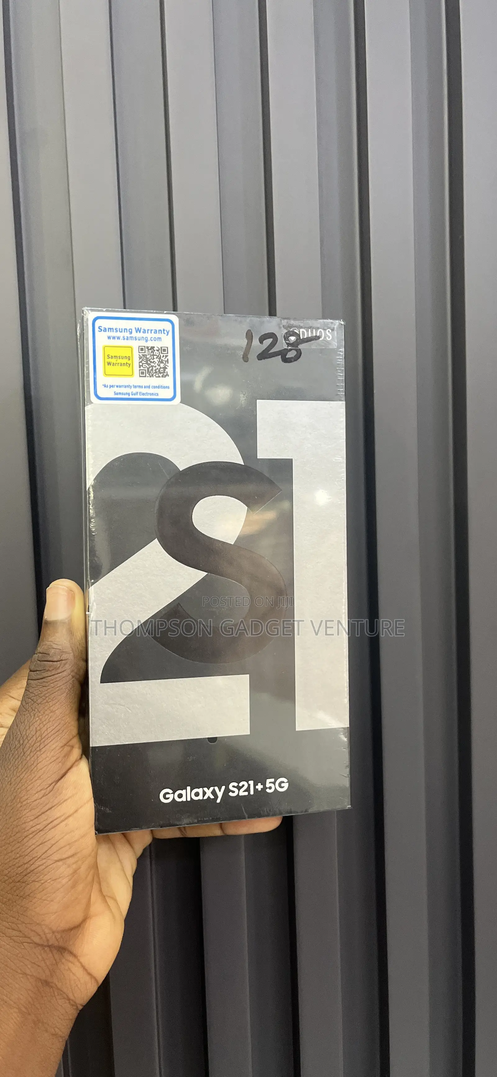 New Samsung Galaxy S21+ 5G 128 GB Black