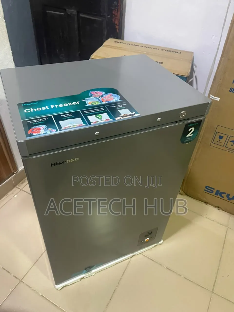 Get Quality Cooling With Hisense 97L Deep Freezer