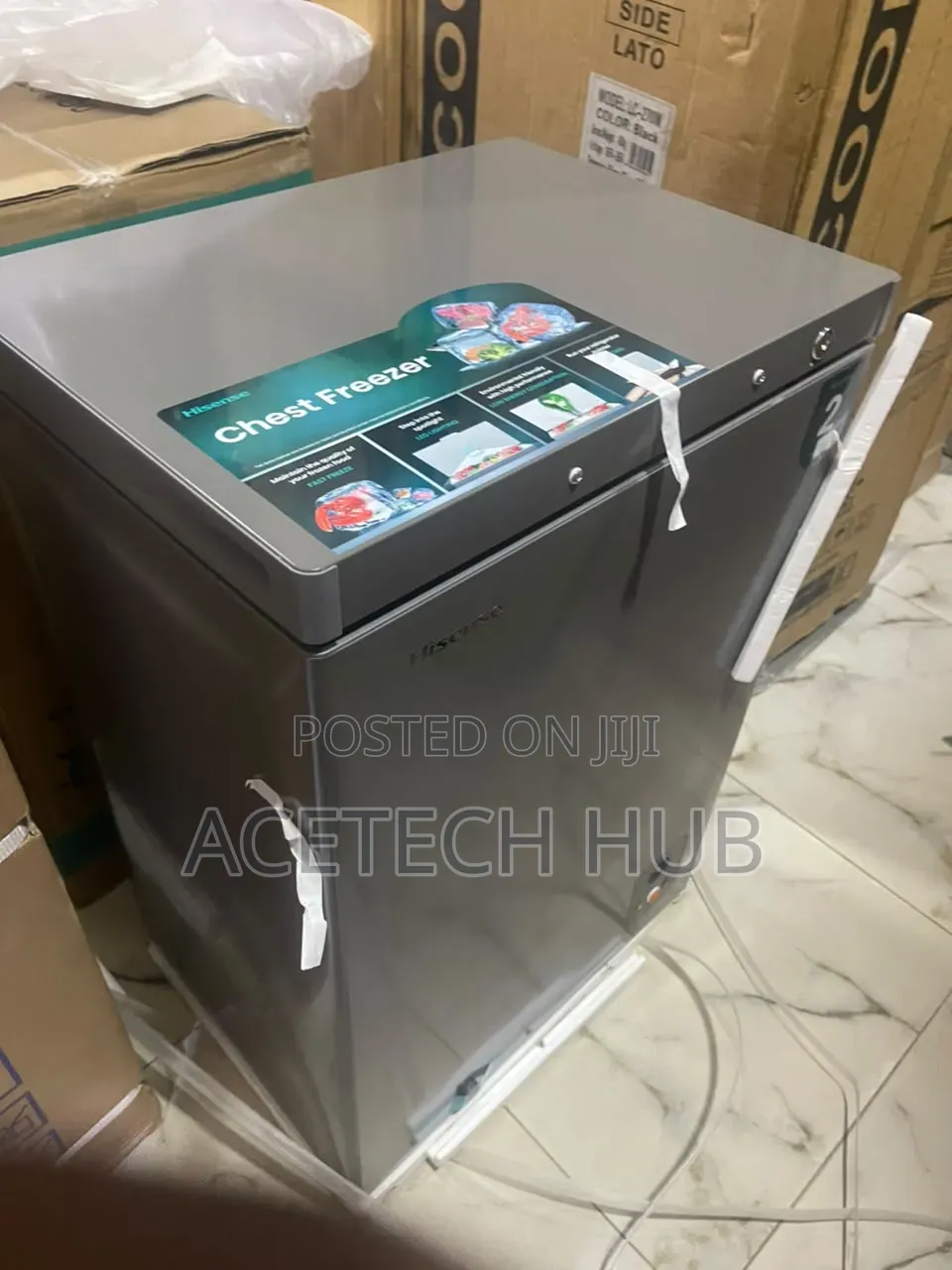Get Quality Cooling With Hisense 97L Deep Freezer