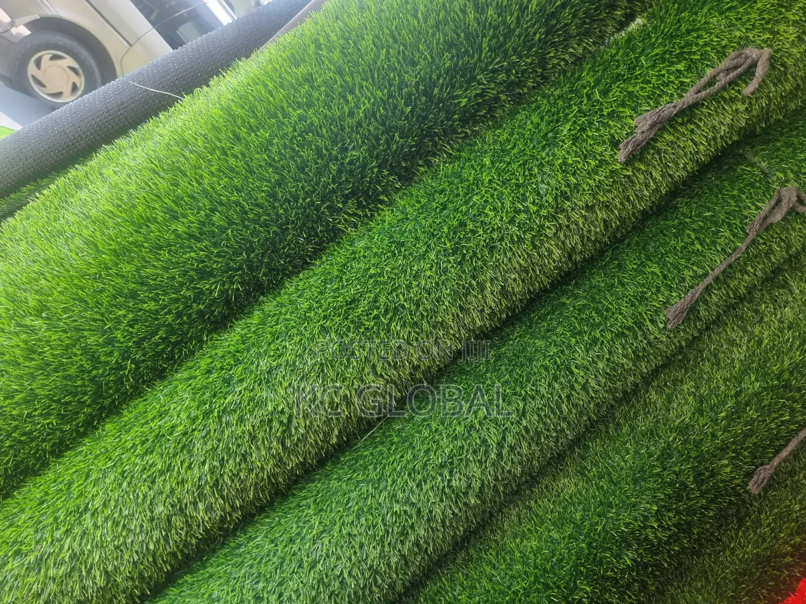 Good Quality Artificial Grass 15mm Purple and Red, Black