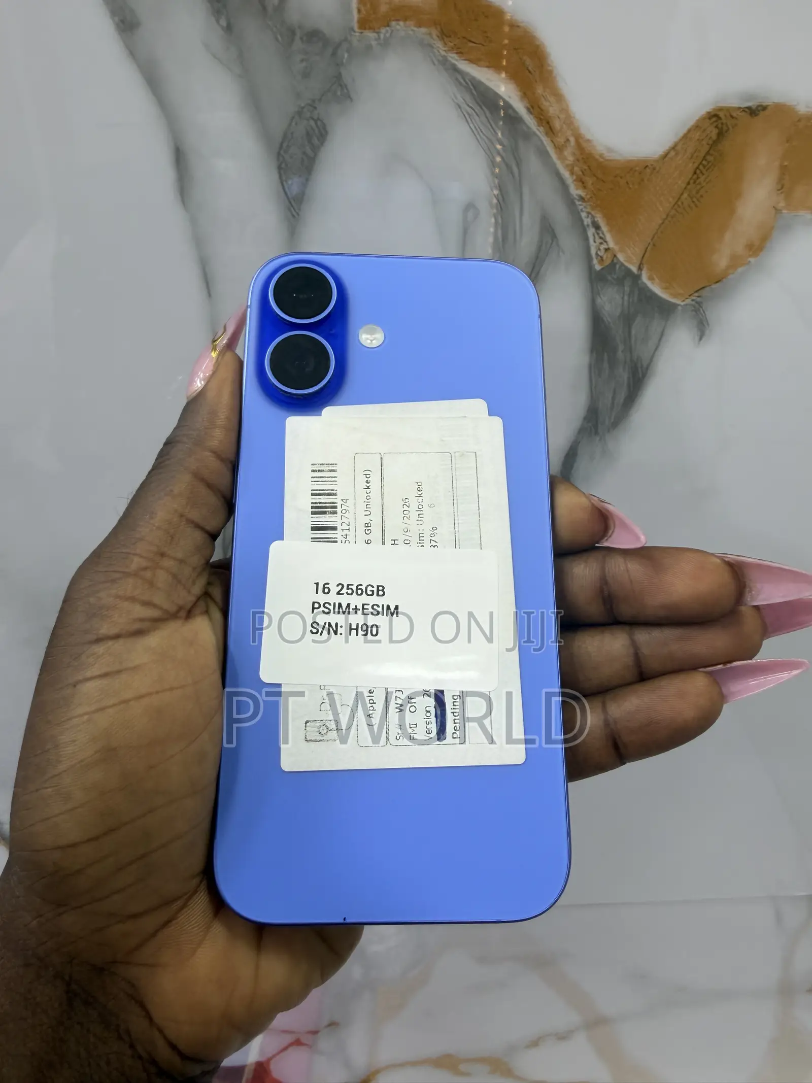 Apple iPhone 16 256 GB Blue