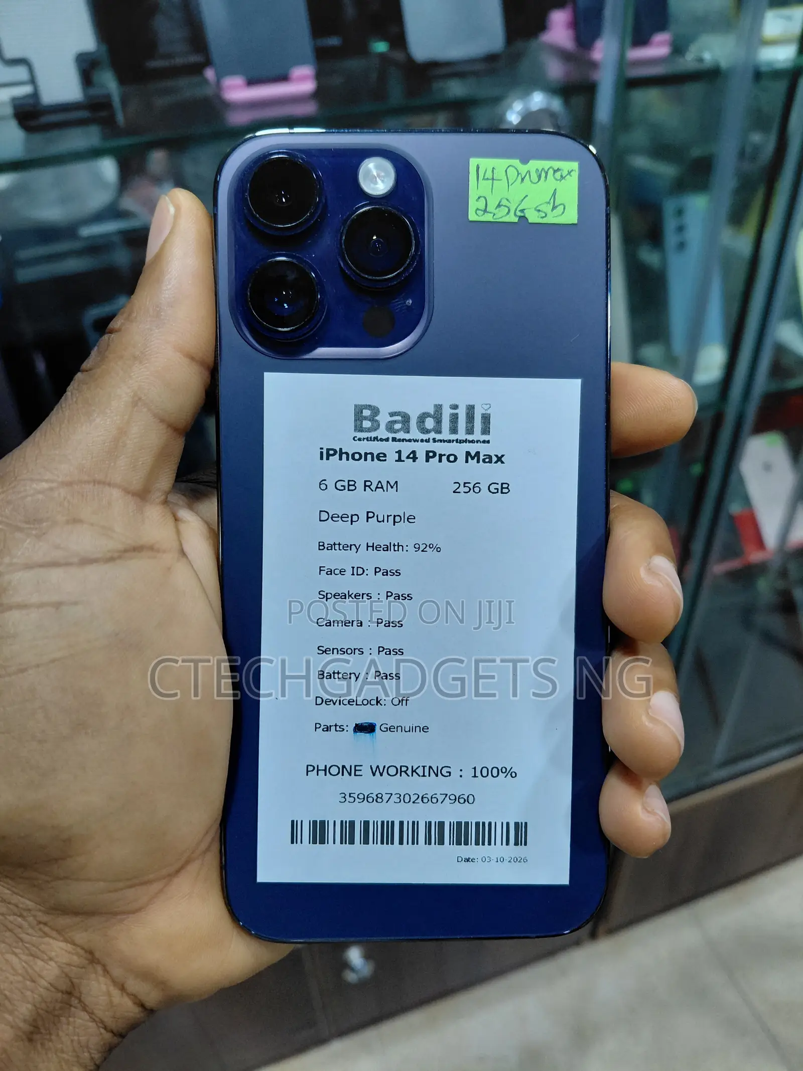 Apple iPhone 14 Pro Max 256 GB Blue