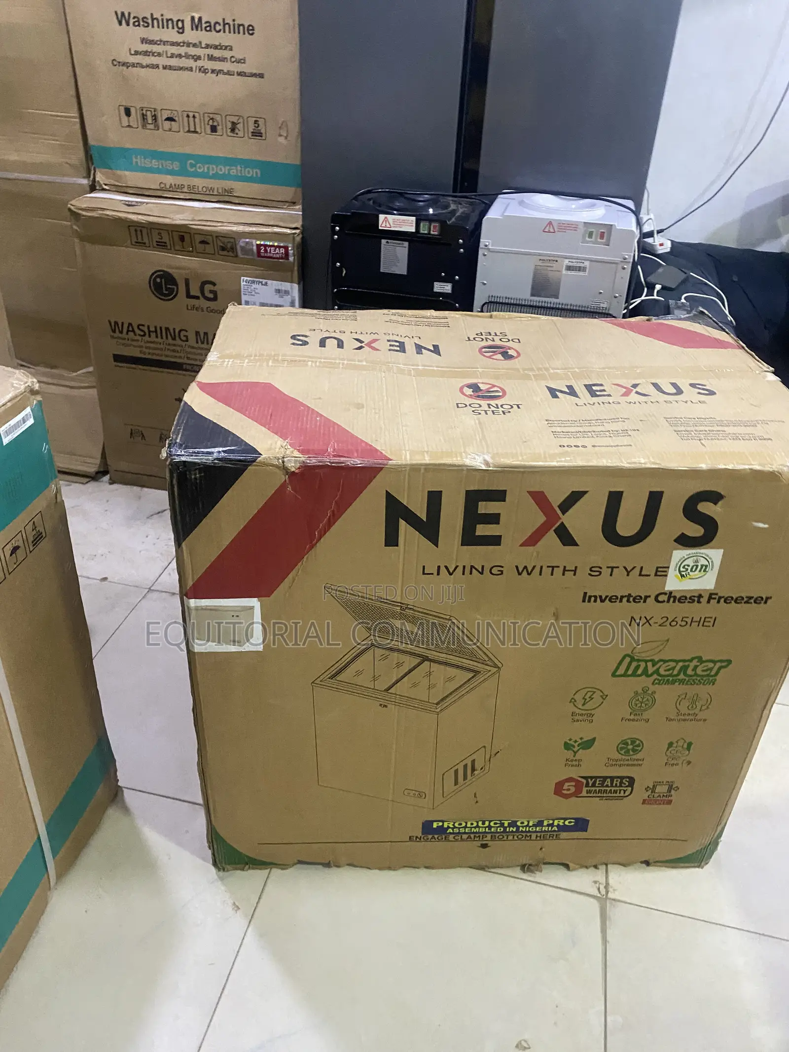 Nexus 207L Deep Freezer NX-265HEI for Business Inventory