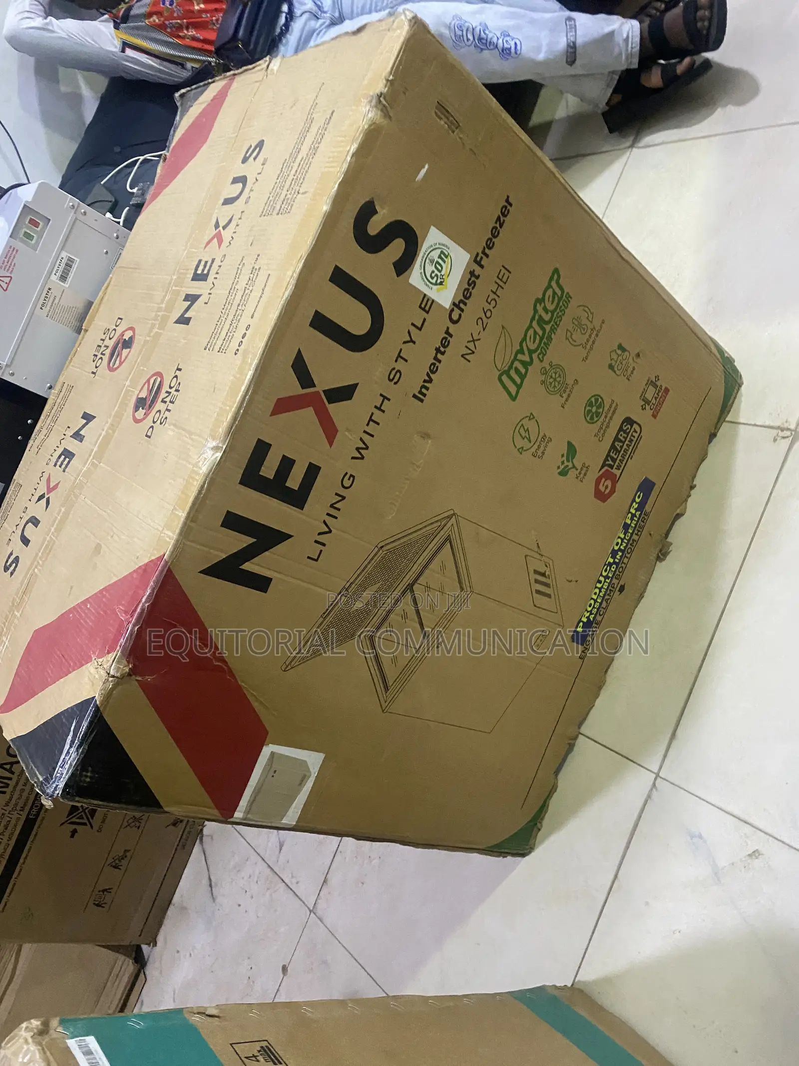 Nexus NX-265HEI 207L Chest Freezer With Inverter Performance