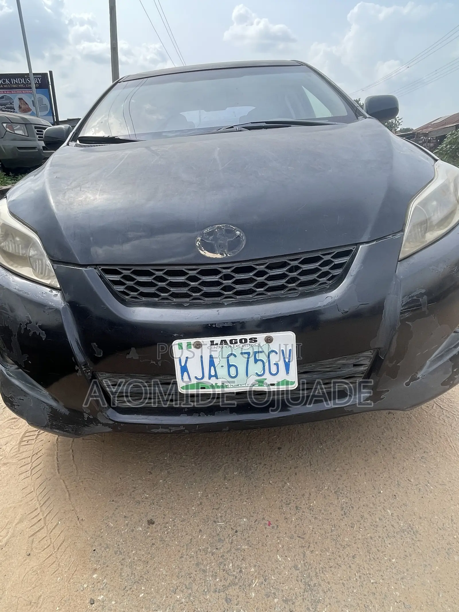 Toyota Matrix Hatchback FWD (1.8L 4cyl 5M) 2009 Black
