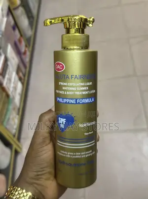 Gluta Fairness Strong Exfoliating Liquid Whitening Treatment Lotion