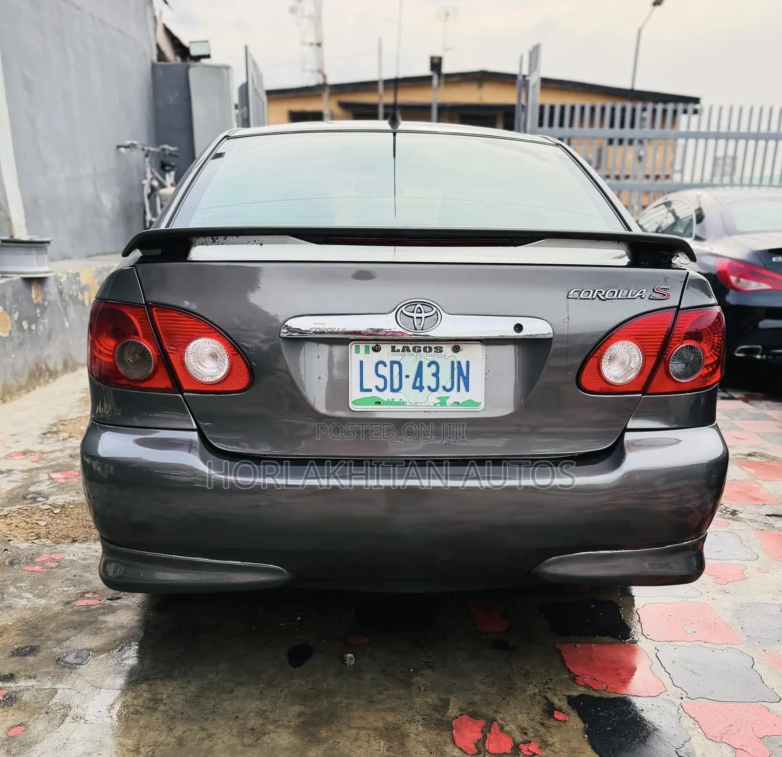 Toyota Corolla S 2007 Gray