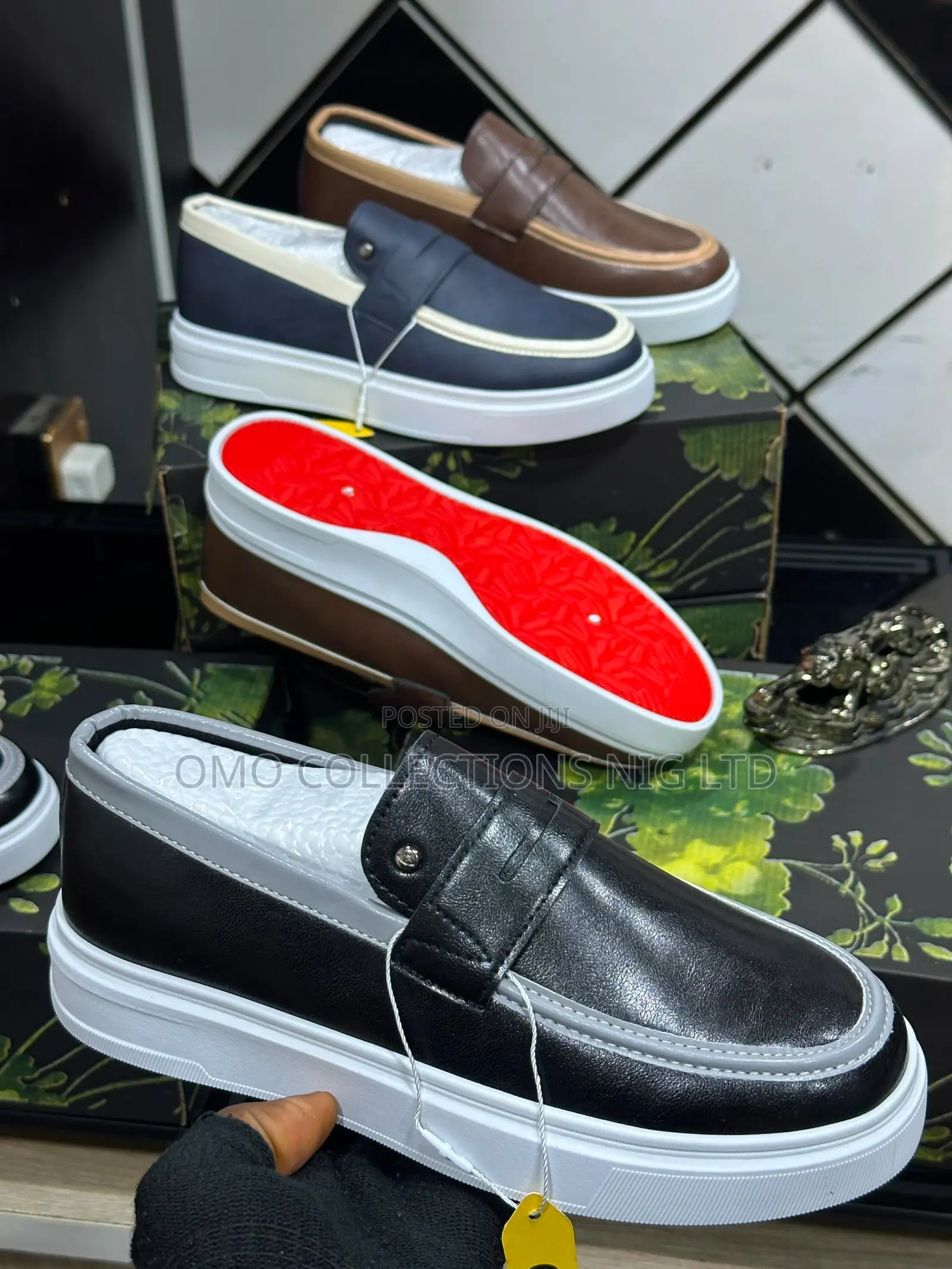 Luxury Timberland Men’s Leather Slip-on Shoes – Fully Boxed