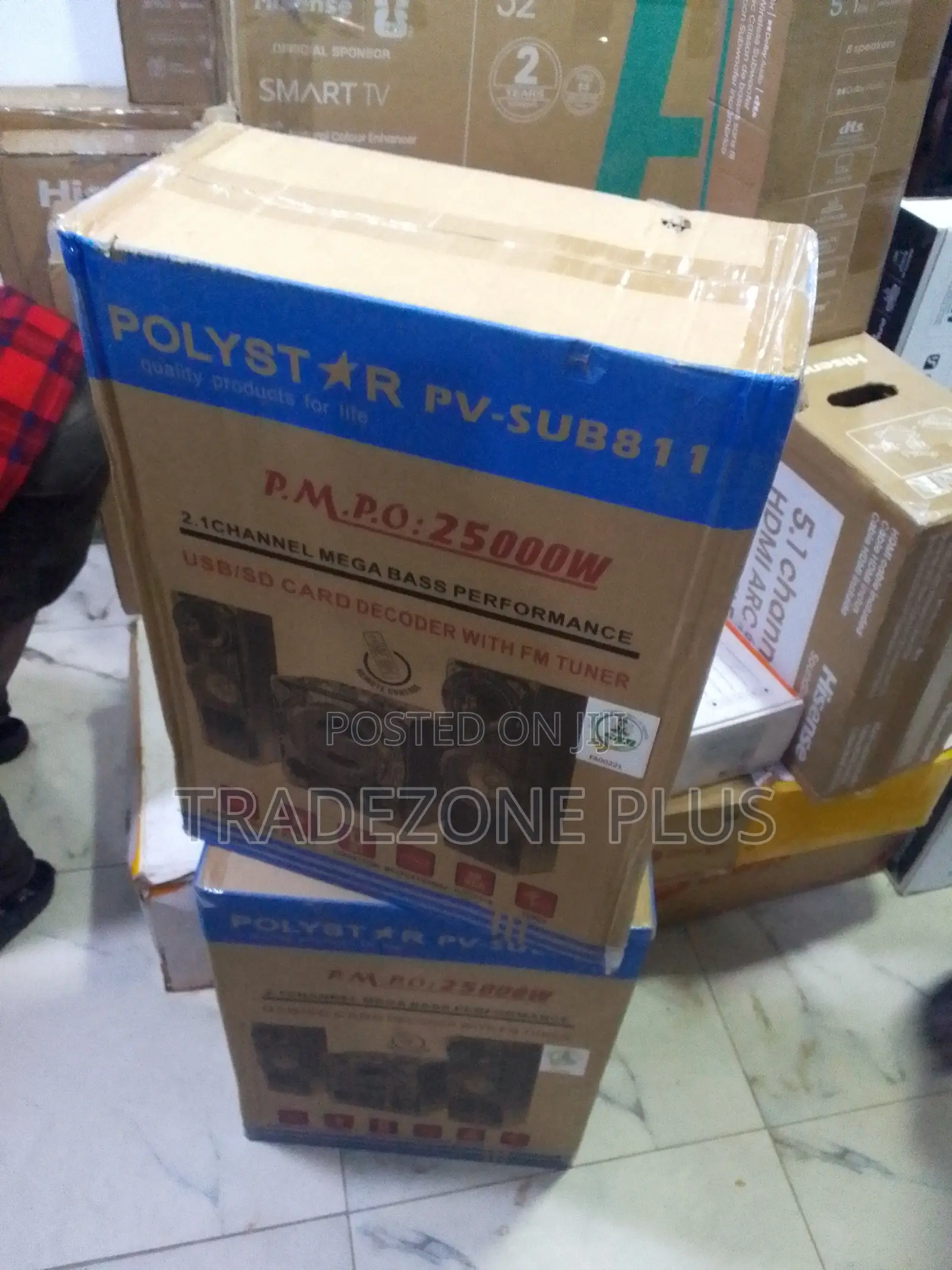Polystar PV-SUB811 Speaker System for Music Lovers